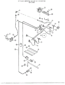 30" Floor / Burner parts for Frigidaire Range 2428A from AppliancePartsPros.com