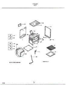Body parts for Frigidaire Range 2823 from AppliancePartsPros.com