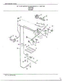 Burner parts for Frigidaire Range 2428A from AppliancePartsPros.com