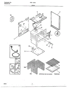 Body parts for Frigidaire Range 2843-80C from AppliancePartsPros.com