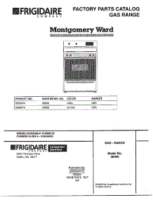 Gas Range Front Cover parts for Frigidaire Range 285667A from AppliancePartsPros.com