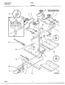 Burner parts for Frigidaire Range 285667A from AppliancePartsPros.com