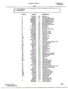 Body Page 2 parts for Frigidaire Range 284440A from AppliancePartsPros.com