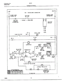 Wiring Information parts for Frigidaire Range 284447B from AppliancePartsPros.com