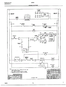 Wiring Diagram parts for Frigidaire Range 285660A from AppliancePartsPros.com