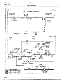 Wiring Diagram parts for Frigidaire Range 285640B from AppliancePartsPros.com
