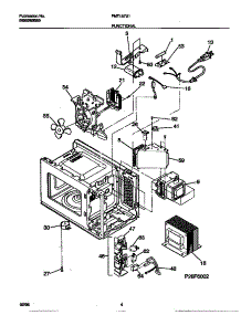 04 - Functional parts for Frigidaire Microwave FMT157U1B0 from AppliancePartsPros.com
