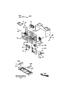 Functional parts for Frigidaire Microwave CFMT144G1W2 from AppliancePartsPros.com