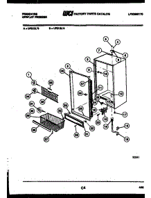 03 - Cabinet Parts parts for Frigidaire Freezer UF21DL4 from AppliancePartsPros.com