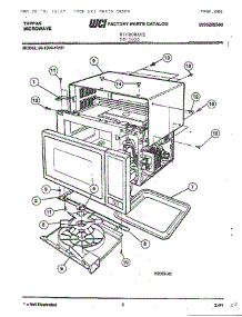 Microwave parts for Frigidaire Microwave 56-1030 from AppliancePartsPros.com