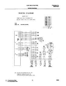 13 - Wiring Diagram parts for Frigidaire Microwave GLMV168KS3 from AppliancePartsPros.com