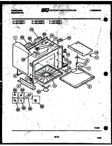 05 - Body Parts parts for Frigidaire Microwave MC1330E1 from AppliancePartsPros.com