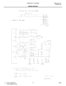 17 - Wiring Diagram parts for Frigidaire Microwave PLMB186CC1 from AppliancePartsPros.com