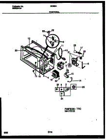 04 - Functional Parts parts for Frigidaire Microwave MC850A2 from AppliancePartsPros.com