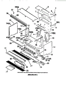 05 - Cabinet Case, Mounting Plate parts for Frigidaire Microwave MVH1150C1 from AppliancePartsPros.com