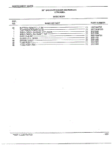 30" Gas Over / Under Basic Body Page 3 parts for Frigidaire Range 3488A from AppliancePartsPros.com