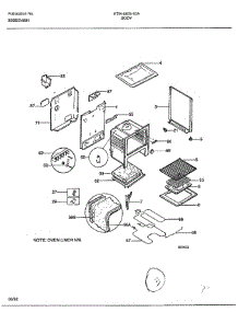 Body parts for Frigidaire Range 4803A from AppliancePartsPros.com