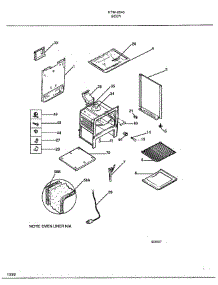 Body parts for Frigidaire Range 2343-87A from AppliancePartsPros.com