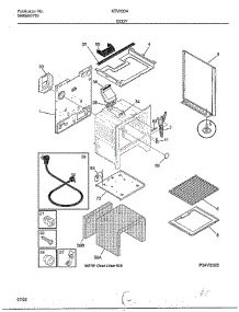 Body parts for Frigidaire Range 2834-80A from AppliancePartsPros.com