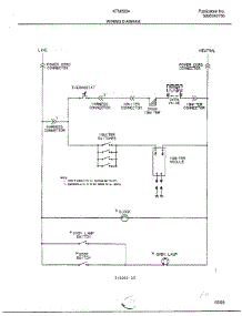 Wiring Diagram parts for Frigidaire Range 2834-80A from AppliancePartsPros.com