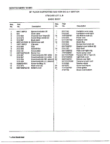 30" / Basic Body Page 2 parts for Frigidaire Range 2450A from AppliancePartsPros.com
