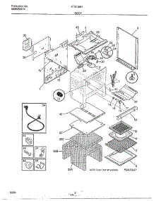Body parts for Frigidaire Range 2864-80B from AppliancePartsPros.com