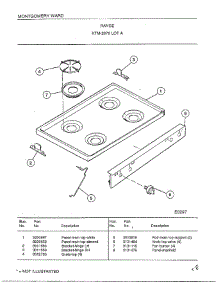 Range Page 2 parts for Frigidaire Range 2879A from AppliancePartsPros.com