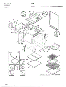 Body parts for Frigidaire Range 284267A from AppliancePartsPros.com