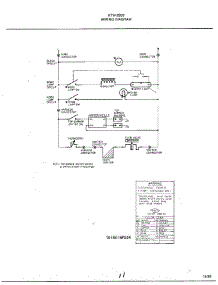 Wiring Diagram parts for Frigidaire Range 2833 from AppliancePartsPros.com