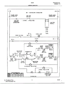 Wiring Diagram parts for Frigidaire Range 285847B from AppliancePartsPros.com