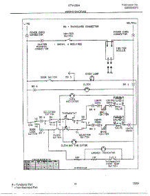 Wiring Diagram parts for Frigidaire Range 2864-80B from AppliancePartsPros.com