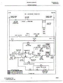 Wiring Information parts for Frigidaire Range 284447A from AppliancePartsPros.com