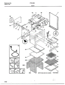 Body Page 3 parts for Frigidaire Range 2883-81B from AppliancePartsPros.com