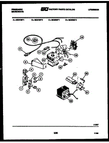 05 - Power Control parts for Frigidaire Microwave MC510E1 from AppliancePartsPros.com