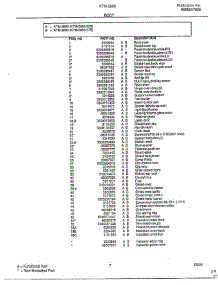 Body Page 2 parts for Frigidaire Range 2893-80B from AppliancePartsPros.com