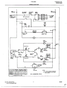 Wiring Diagram parts for Frigidaire Range 2893-80B from AppliancePartsPros.com