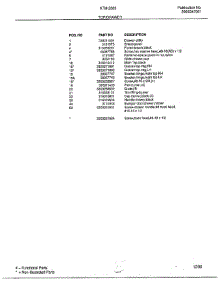 Top / Drawer Page 2 parts for Frigidaire Range 2883-81B from AppliancePartsPros.com