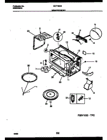 05 - Wrapper And Body Parts parts for Frigidaire Microwave MCT1080A2 from AppliancePartsPros.com