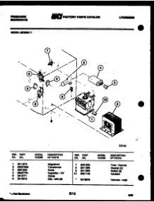05 - Power Control parts for Frigidaire Microwave MC850L1 from AppliancePartsPros.com