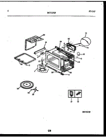 05 - Wrapper And Body Parts parts for Frigidaire Microwave MCT1370P2 from AppliancePartsPros.com