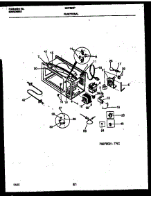 04 - Functional Parts parts for Frigidaire Microwave MCT890P3 from AppliancePartsPros.com