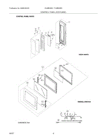 05 - Control Panel / Door parts for Frigidaire Microwave PLMB209DCD from AppliancePartsPros.com