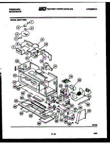 03 - Body Parts parts for Frigidaire Microwave MVH1190E1 from AppliancePartsPros.com
