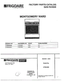 Front Page parts for Frigidaire Range 2803-80B from AppliancePartsPros.com