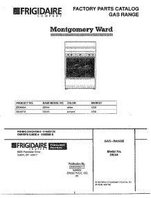 Gas Range /  Front Cover parts for Frigidaire Range 28044 from AppliancePartsPros.com