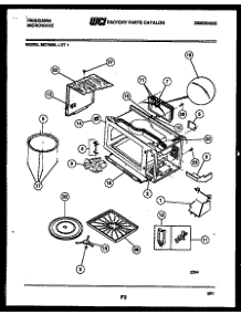 05 - Wrapper And Body Parts parts for Frigidaire Microwave MCT855L1 from AppliancePartsPros.com
