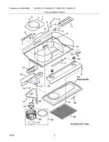 03 - Replacement Parts parts for Frigidaire Hood GL30WC41EB from AppliancePartsPros.com