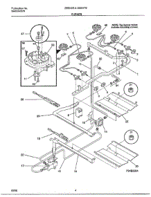 Burner parts for Frigidaire Range 285947B from AppliancePartsPros.com