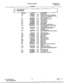 Burner Page 2 parts for Frigidaire Range 285947B from AppliancePartsPros.com