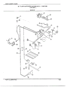 30" Floor / Burner parts for Frigidaire Range 2447A from AppliancePartsPros.com
